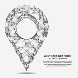 Network Connection Points vector image