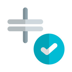 using checklist for verify functions of capacitor vector image