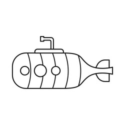 isolated object of airship and old symbol web vector image