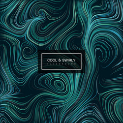 abstract artistic curl background vector image