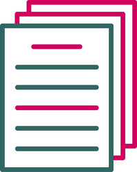 document icon design vector image