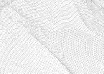 abstract background with wireframe terrain vector image