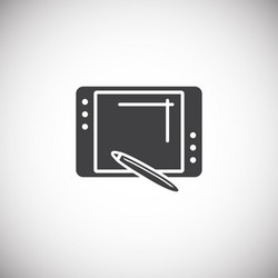 writing related icon on background for graphic vector image