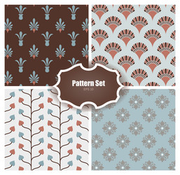 Set of 20 hand drawn pattern brushes Royalty Free Vector