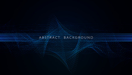 Abstract Particle Technology Flow vector image