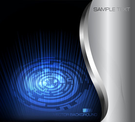 Modern Tech Gradient Background vector image