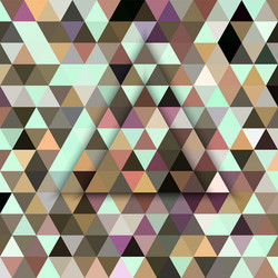 triangular abstract background vector image