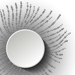 abstract header design vector image