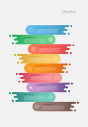 Data & Analytics Infographic Elements vector image