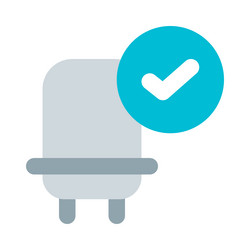 ensure the capacitor functions correctly vector image