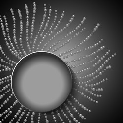 abstract header design vector image