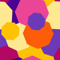 seamless pattern from polygons different vector image