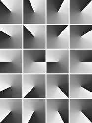 background of square shapes with gradient vector image