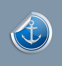 anchor icon vector