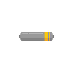 Current capacitor icon flat circuit Royalty Free Vector