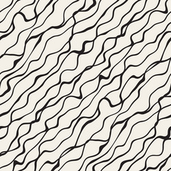 Diagonal Wavy Lines Pattern vector image