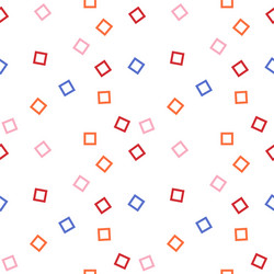 graphic color squares abstract background design vector image