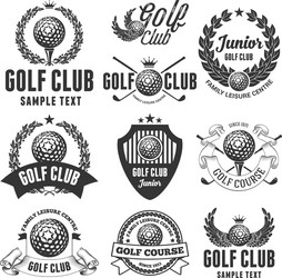 Golf championship logo design vector 13212122 Vector Art at Vecteezy