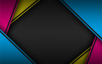 modern material background with overlapped sheets vector image