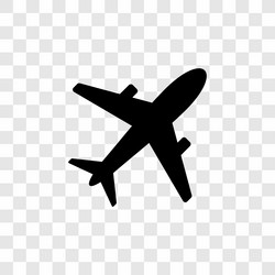 airplanes while flying in the sky vector image