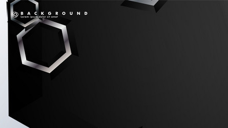 abstract background with gradient hexagon shapes vector image