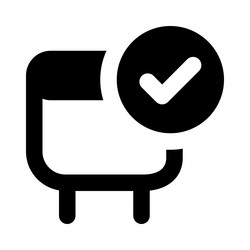 making list to ensure the capacitors performance vector image