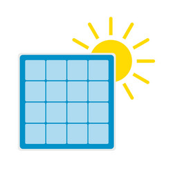 Solar panel Royalty Free Vector Image - VectorStock