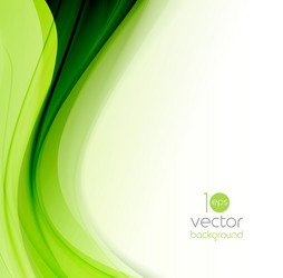 Dynamic Color Wave Background vector image
