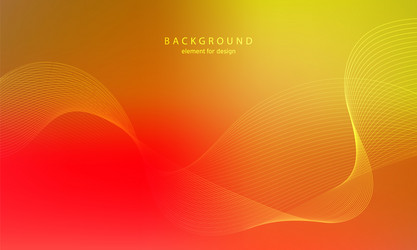 abstract gradient background wave element vector image
