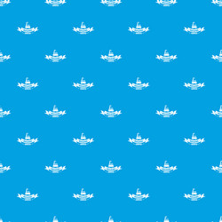 building service pattern seamless blue vector image