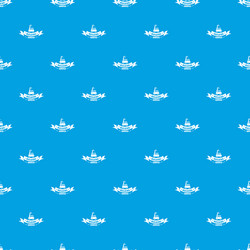 Building service pattern seamless blue vector