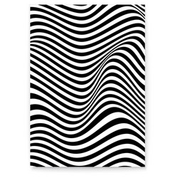 abstract layout with wavy twisted background vector image