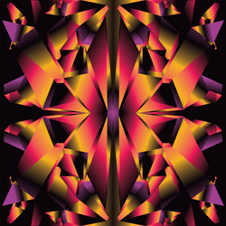 colorful abstract triangle background vector