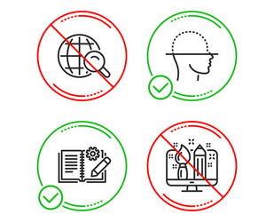 engineering documentation internet search vector image