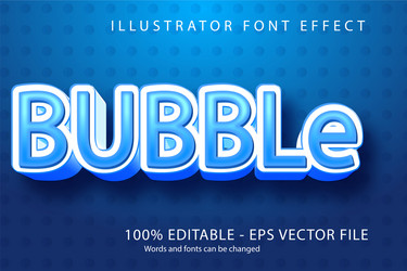 editable text style effect typography template vector image