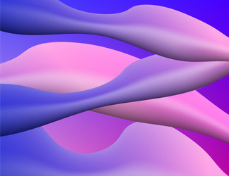 abstract background with color fluid shapes vector image