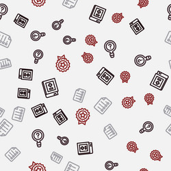 set line book with mathematics unknown search vector image