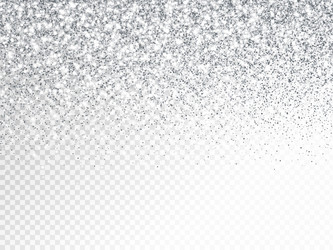 Silver tile glitter background - seamless pattern Vector Image