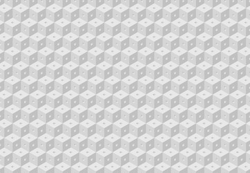 sleek repeating grayscale cube pattern ideal vector image