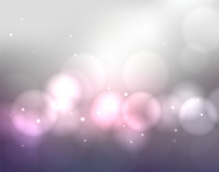 abstract colorful blurred background with bokeh vector image