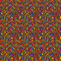 abstract seamless pattern with colorful shapes vector image