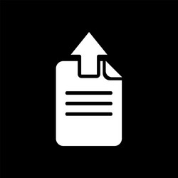 document upload and background vector image