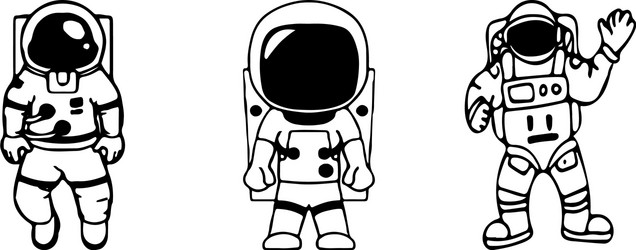 Astronaut Black and White Vector Images (over 2,700) Astronaut Black and White Vector Images (over 2,700)