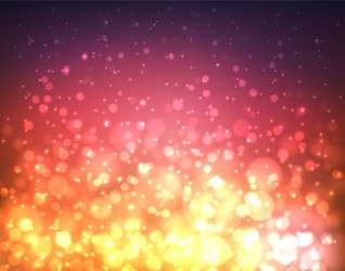 abstract background with bokeh light effects vector image