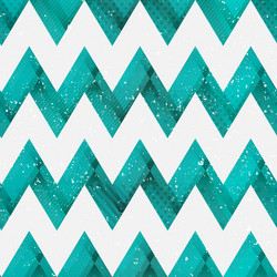 Coral color zigzag seamless pattern vector