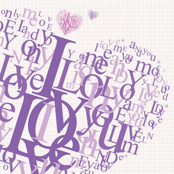 love page vector