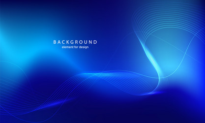 abstract background wave element for design vector image