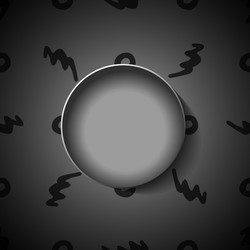 abstract header design vector image