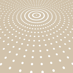 Abstract white color dots pattern halftone radius vector