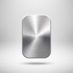 abstract rectangle button template vector image